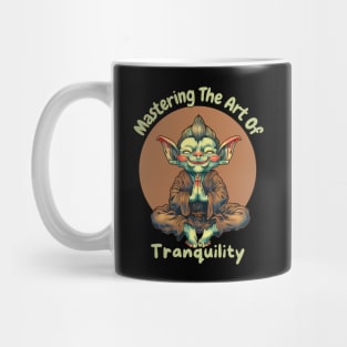 Goblin in yoga and Zen for Spatiality Mug